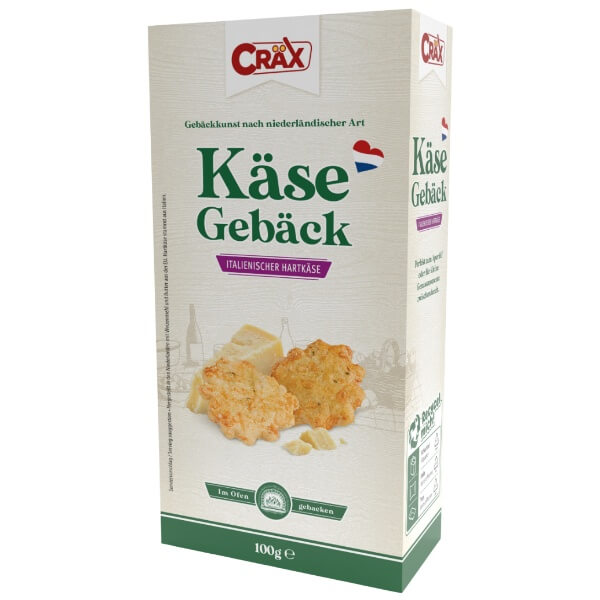 Cräx Italienischer Hartkäse Butter Käsegebäck - 100g