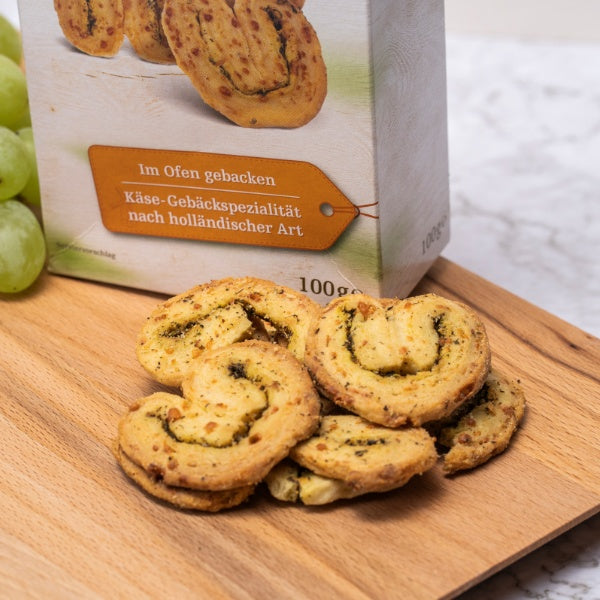 Cräx Käse Blätterteiggebäck mit Senf & Honig - 100g