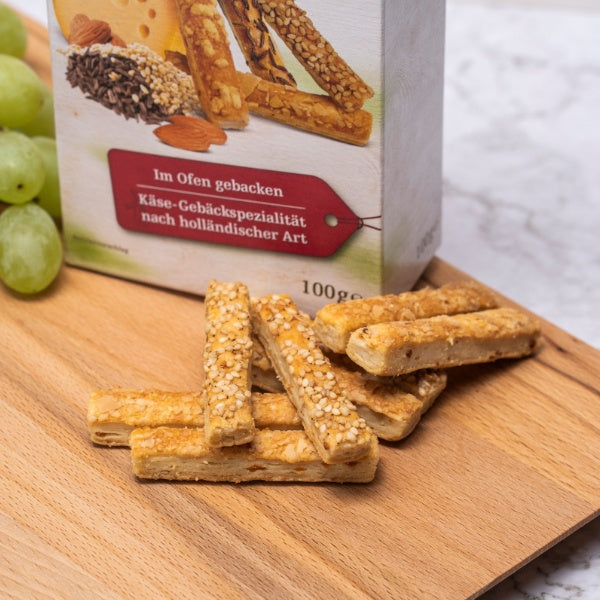 Cräx Käse Blätterteigstangen 3 Körner Mix - 100g