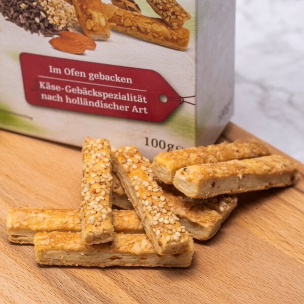 Cräx Käse Blätterteigstangen 3 Körner Mix - 100g
