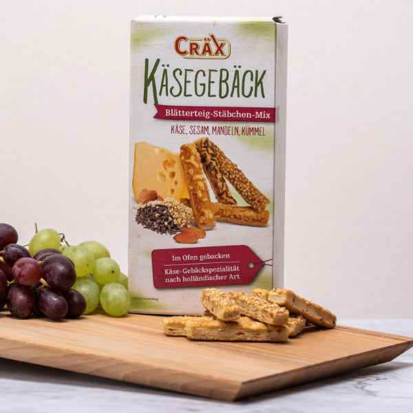 Cräx Käse Blätterteigstangen 3 Körner Mix - 100g