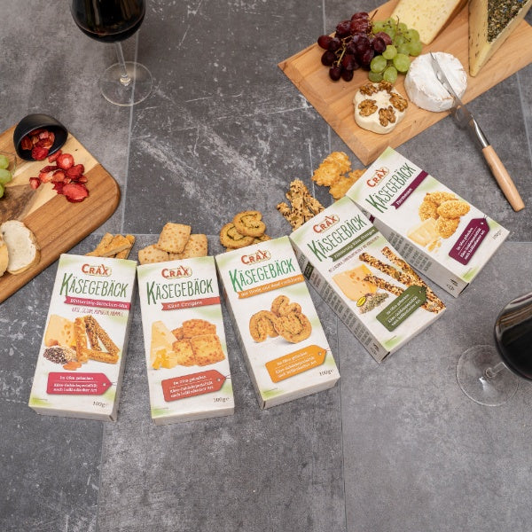 Cräx Käse Cracker Käse Crispies - 100g