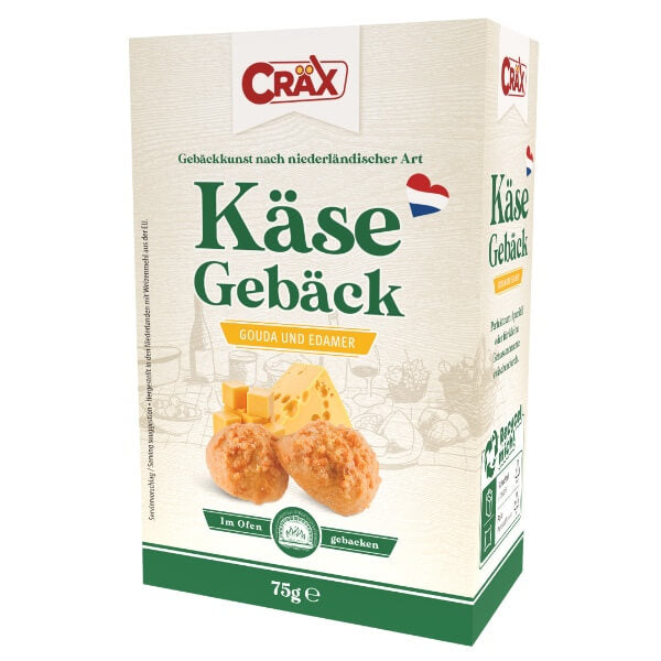 Cräx Käsegebäck Gouda & Edamer - 70g