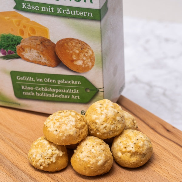 Cräx Käsegebäck gefüllt mit Käse und Kräutern - 60g