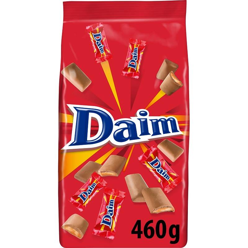 Daim Pralinen XXL-Packung - Milchschokolade mit Karamell in der Großpackung