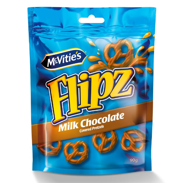 McVitie's Flipz Milk Choc - 90g