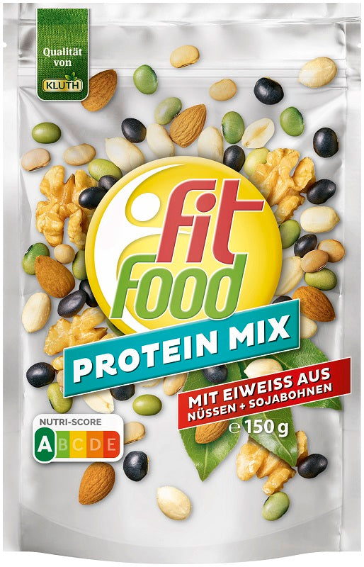 Kluth Fit Food Protein Mix - Nussmix mit Sojabohnen, Mandeln und Nüssen
