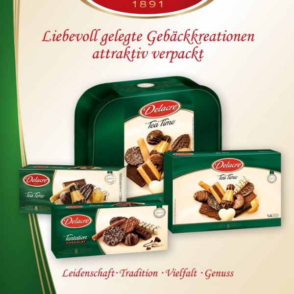 Gebäckmischung Tentation Chocolat Kekse von Delacre - 150g