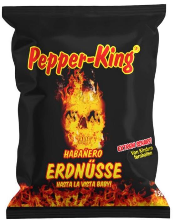 XOX Pepper-King Erdnüsse  150g