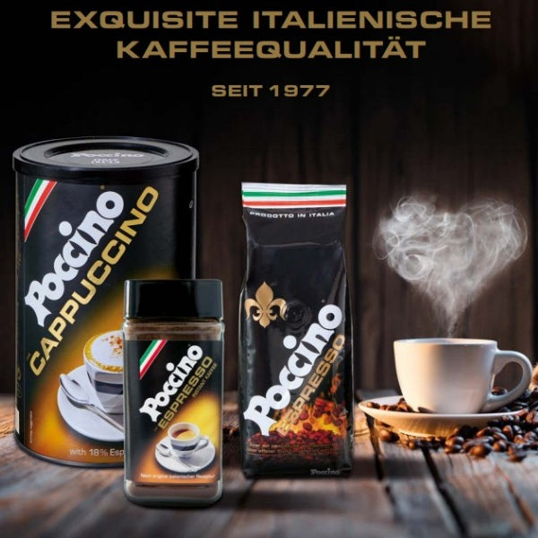 Poccino Instant Espresso Glas - 50g