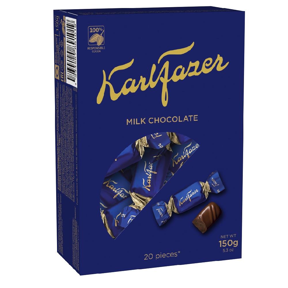 Karl Fazer Milchschokoladen Box - Edle Praline aus Finnland 