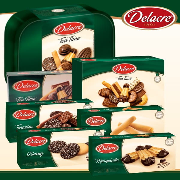 Biskuitkeks Biarritz von Delacre - 125g