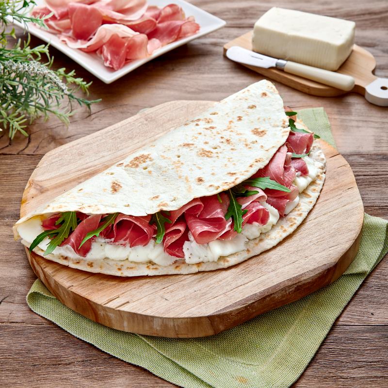 Loriana Piadina - Traditionelles Fladenbrot aus Italien in 3 Sorten ... Loriana Piadina - Traditionelles Fladenbrot aus Italien in 3 Sorten ...