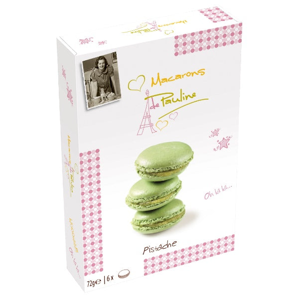 Macarons de Pauline Pistache - 72g