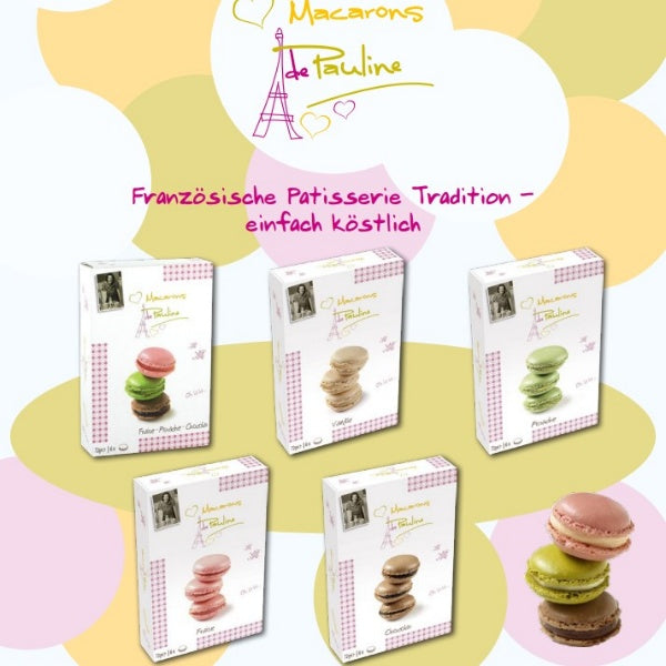 Macarons de Pauline Pistache - 72g