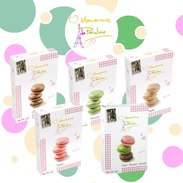 Macarons de Pauline Fraise - 72g