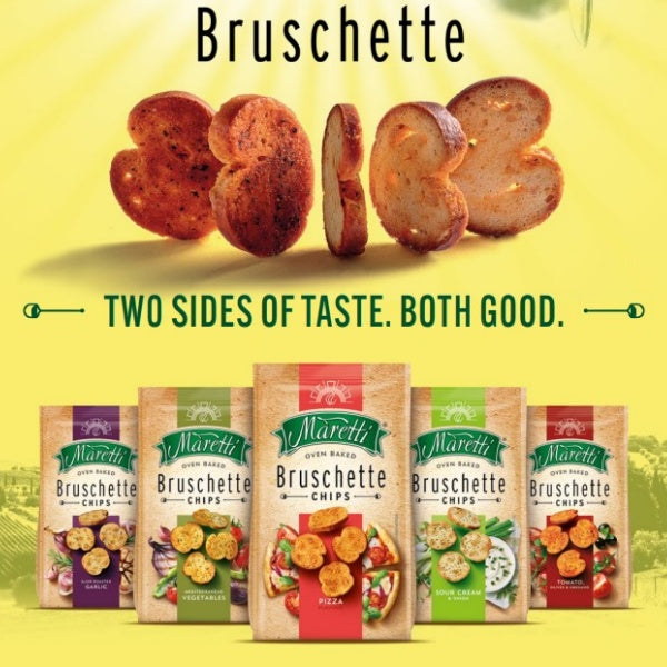 Maretti Bruschette Brotchips Sour Cream & Onion - 150g