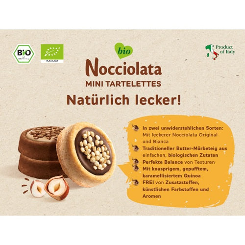 Nocciolata Rigoni di Asiago - BIO Tartelettes Original - 250g