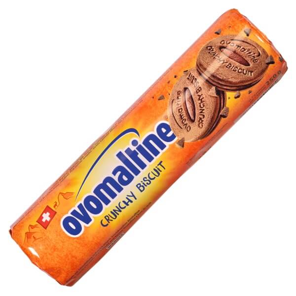 Ovomaltine Crunchy Biskuitkeks mit Schokoladenfüllung - 250g