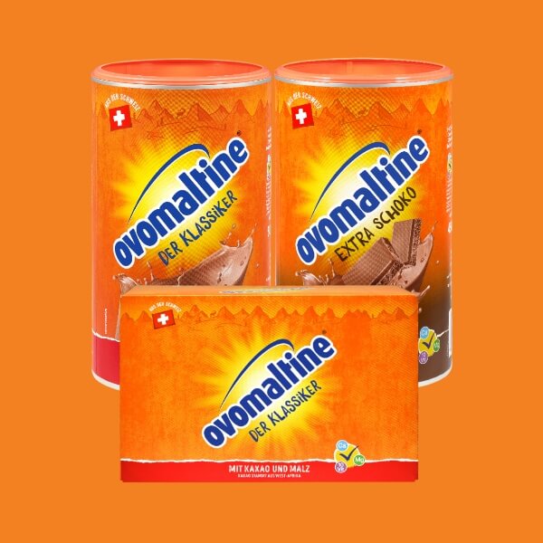 Ovomaltine Kakaopulver in Beuteln - 100 x 18g