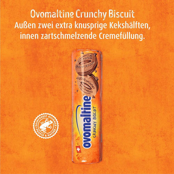 Ovomaltine Crunchy Biscuit 250g - Kekse mit Schokolade