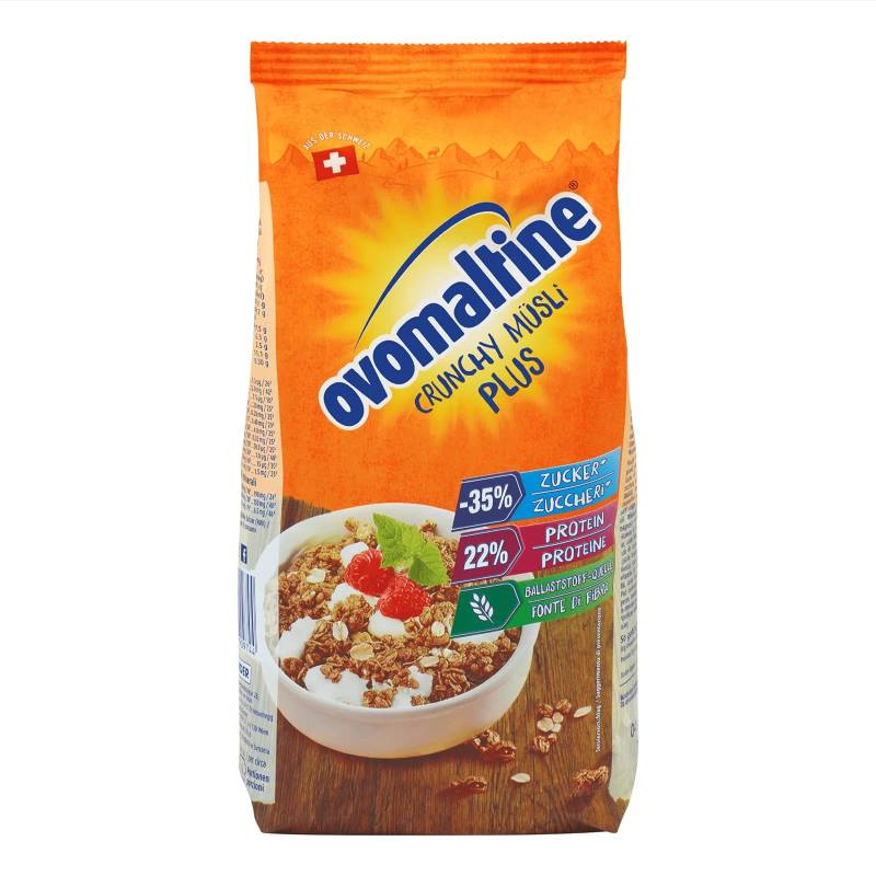 Ovomaltine Crunchy Müsli Plus