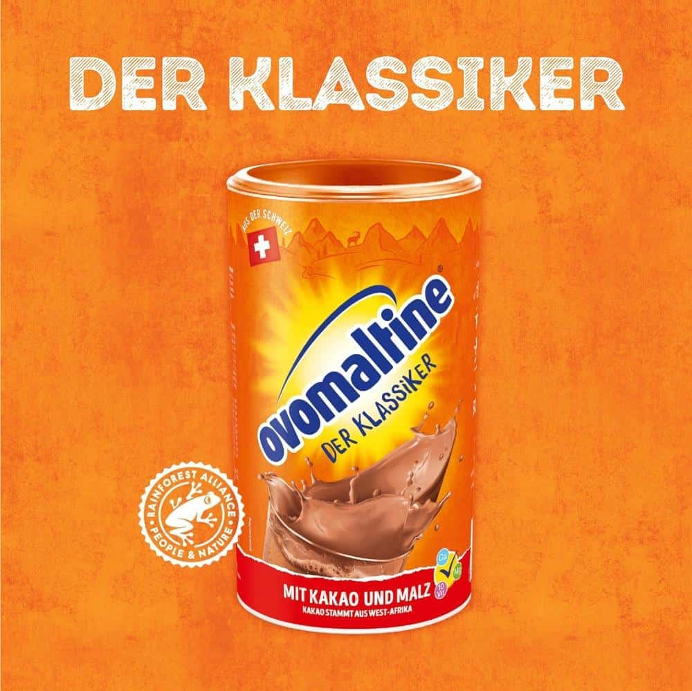 Ovomaltine Klassik - der Klassiker unter den Trinkschokoladen