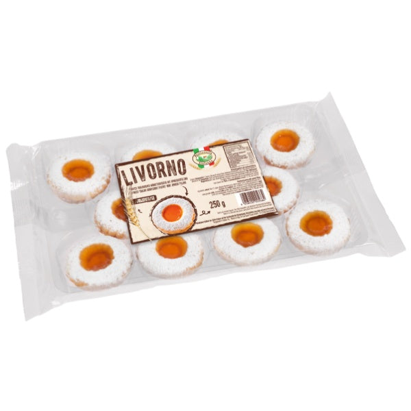 Pasticceria Italiana Livorno Gebäck Plätzchen in der 250g Verpackung