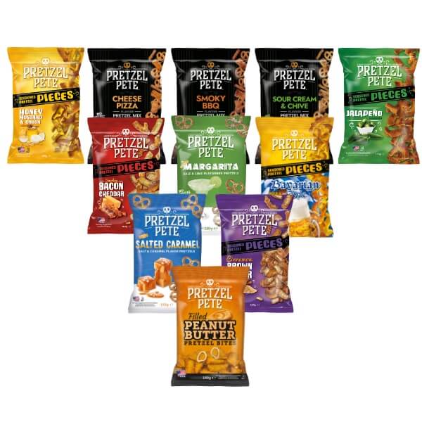 Pretzel Pete Salted Caramel Brezeln - 110g