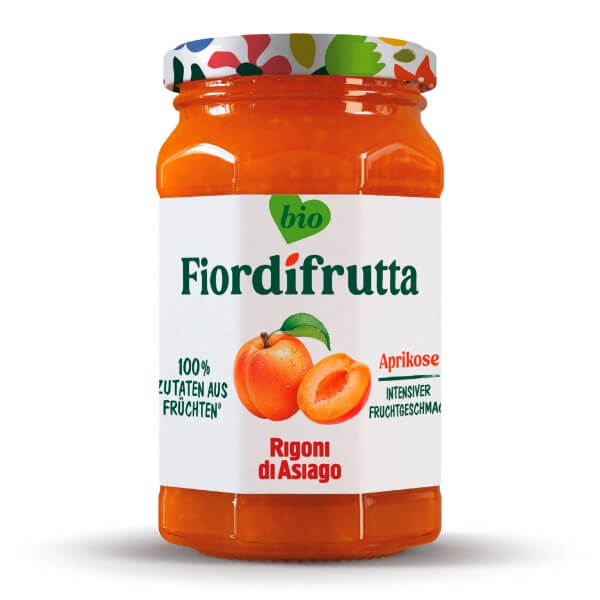 6x250g Rigoni Fior di frutta Bio Aprikosen Marmelade