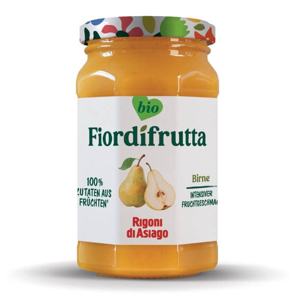 6x250g Rigoni Fior di frutta Bio Birnen Marmelade