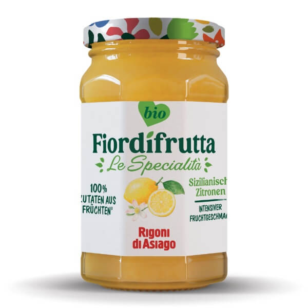 6x260g Rigoni Fior di frutta Bio Zitronen Marmelade