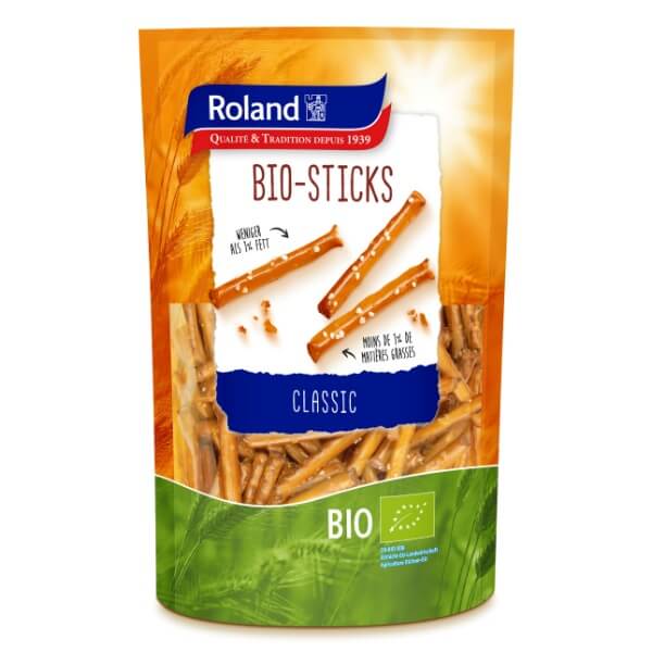 Roland Sticks Bio Laugengebäck Salzstangen - 100g