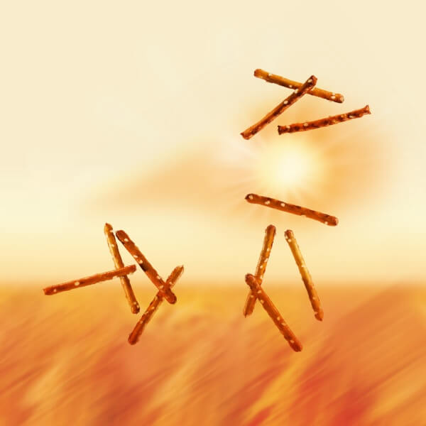 Roland Sticks Bio Laugengebäck Salzstangen - 100g