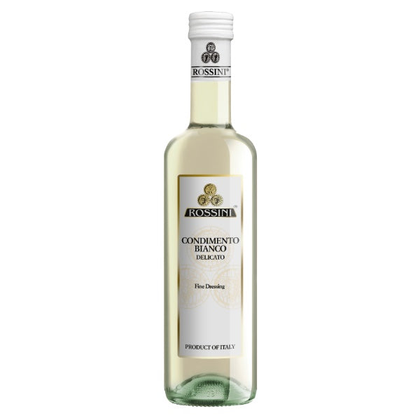 Rossini Essig Condimento Bianco Delicato in der 500ml Flasche