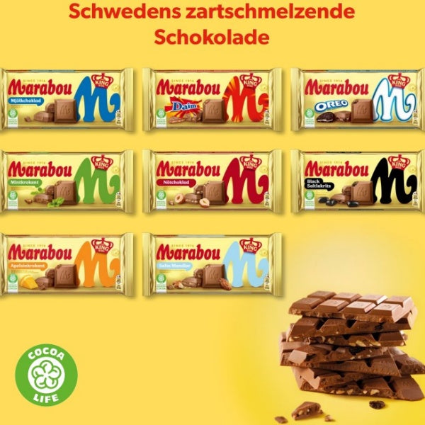 Marabou Tafel Salzlakritz - 220g