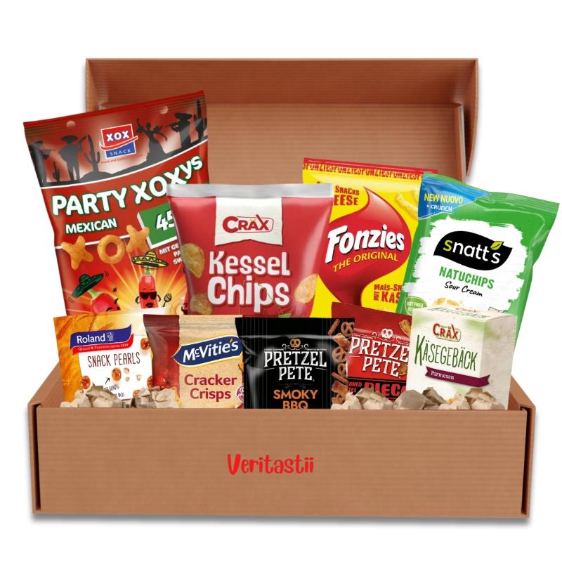 Snack Box - Box mit internationalen Snacks