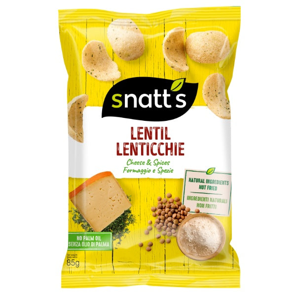 Snatt's Linsen Chips Käse und Kräuter - 85g