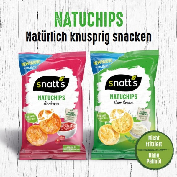 Snatt's Natu Chips Barbecue - 75g