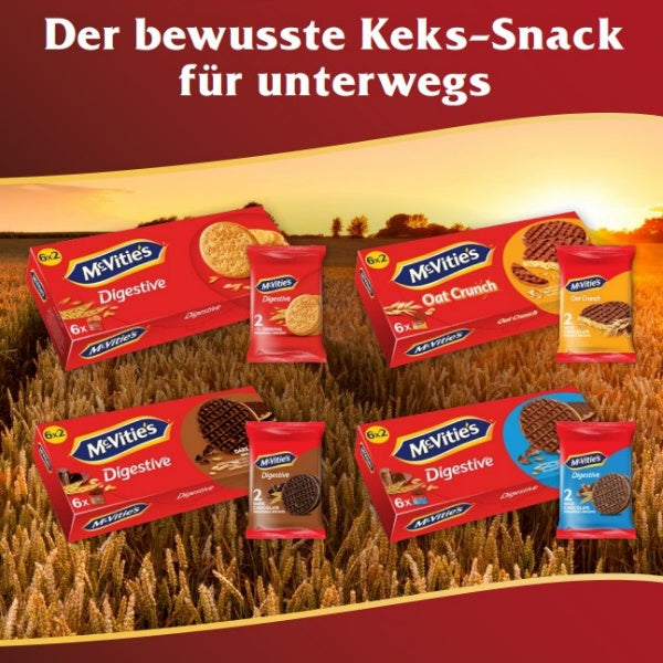 McVitie's Digestive Original 6x2er - 176,4g