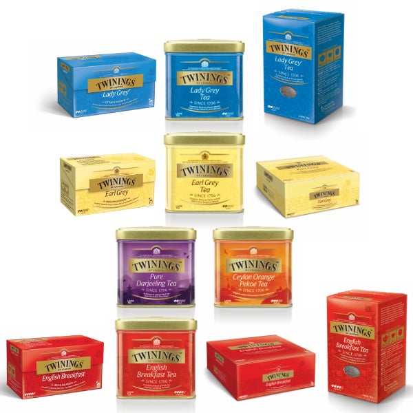 Twinings of London Earl Grey Schwartzee Dose - 500g