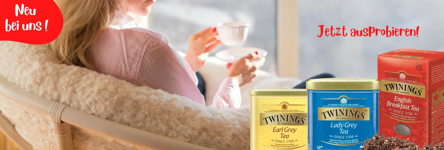 Twinings Tee - Große Auswahl an Tees neu im Programm