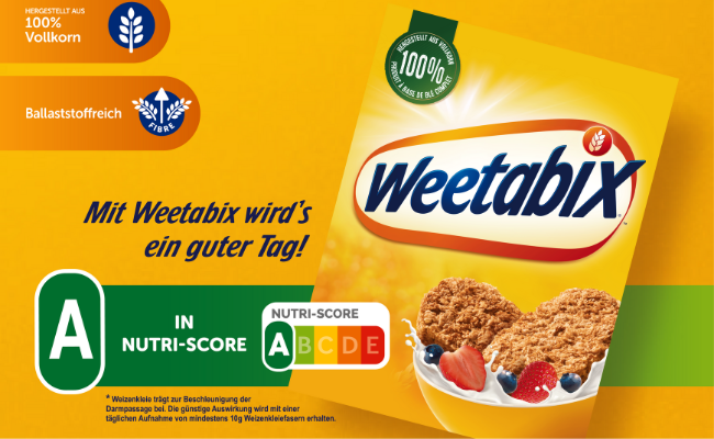 Weetabix Frühstückscerealien - mit Nutri Score A
