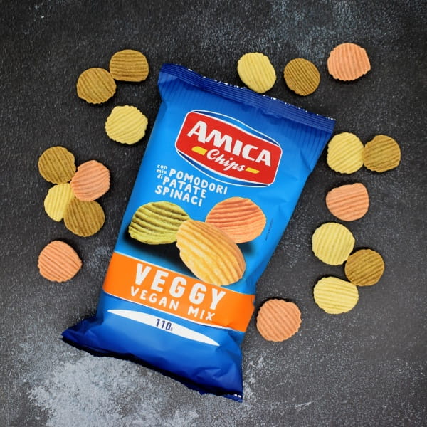 Amica Veggy Chips Vegan Mix - 110g