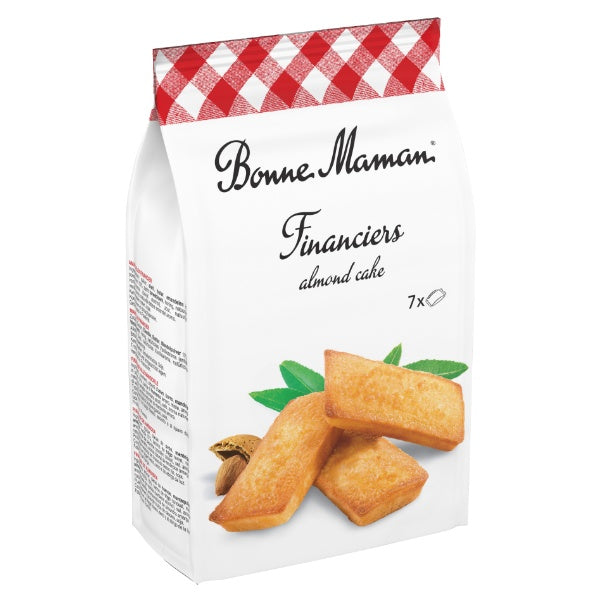 Bonne Maman Financiers Mandel 7 Küchlein in der 175g Verpackung