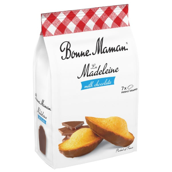 Bonne Maman Madeleines 7 Milchschokolade Küchlein in der 210g Verpackung