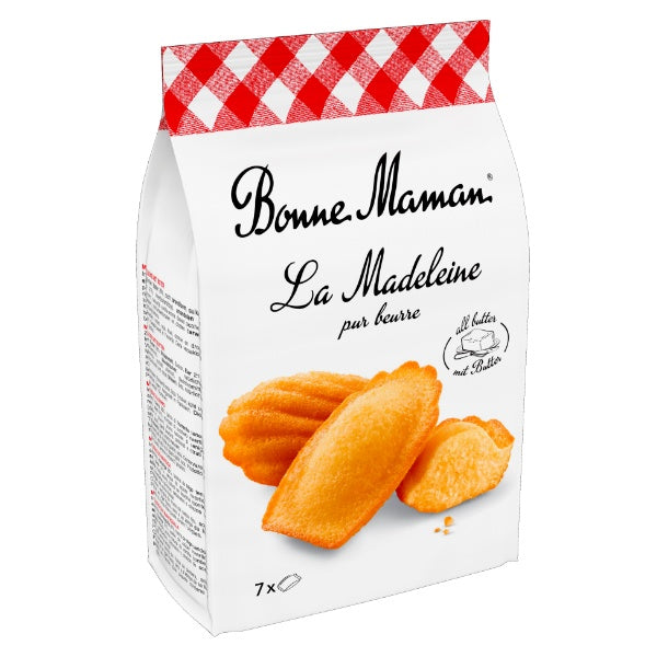 Bonne Maman Madeleines Natur Butterküchlein 7 Stück in der 175g Verpackung