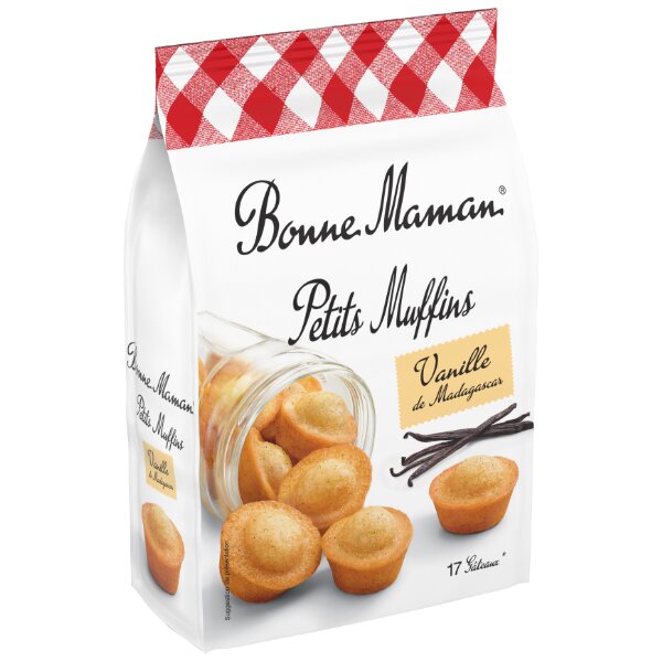 Bonne Maman Mini Muffins Vanille in der 235g Verpackung