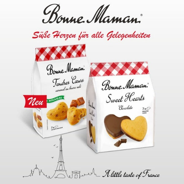 Bonne Maman Sweet Hearts Karamellküchlein - 210g