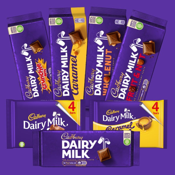 Cadbury Dairy Milk Fruit & Nut Schokolade - 180g